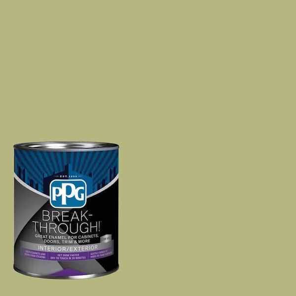 Break-Through! 1 qt. PPG1119-5 Fancy Flirt Semi-Gloss Door, Trim & Cabinet Paint
