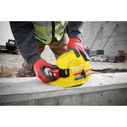 BOLT Yellow Type 1 Class E Front Brim Non-Vented Hard Hat with 6-Point Ratcheting Suspension