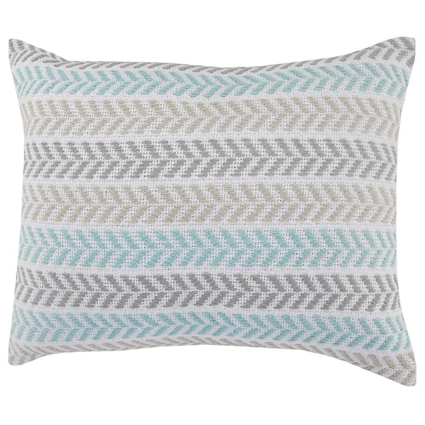 blue gray pillows