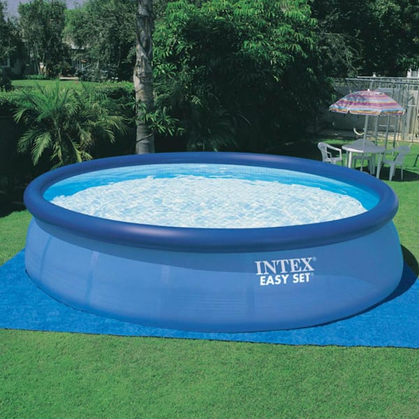 Above Ground Round Pool Cover Bundled w/ Flow clear Replacement Filter 