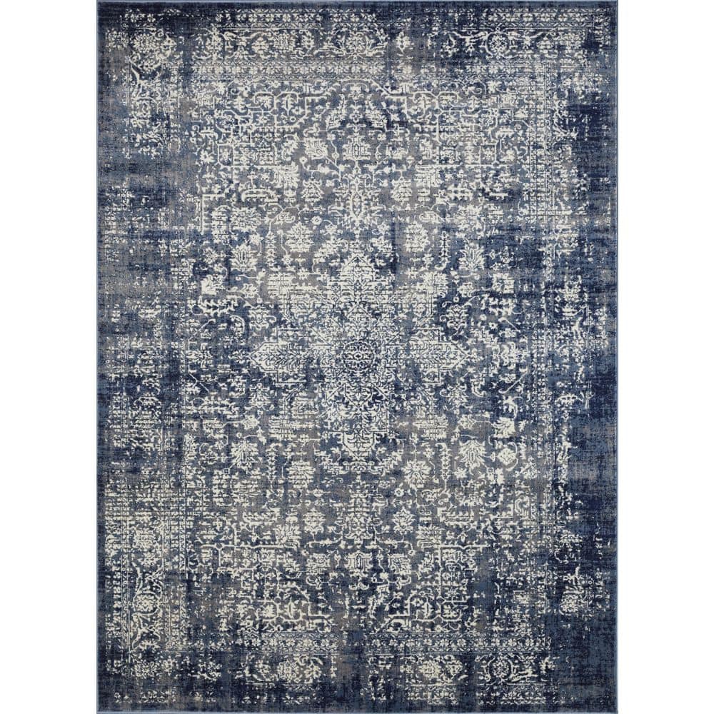 Aysal Athna Blue 9 ft. 10 in. x 12 ft. 10 in. Oriental Polypropylene Area Rug price history on PriceWatchPro