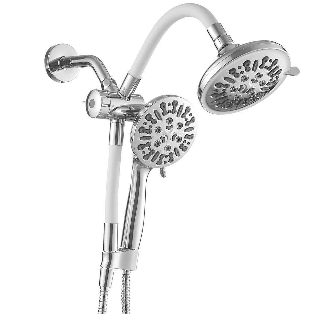8-Spray Wall Mount Handheld Shower Head 1.8 GPM in Polished Chrome price history on PriceWatchPro