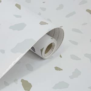 PET Peel and Stick Kitchen Wallpaper Roll, Waterproof and Easy to Clean, Quartzite (Covers 32.1 Sq. Ft.)