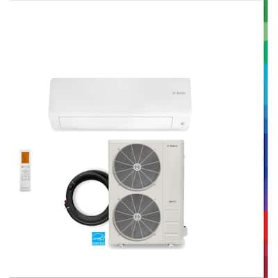 Climate 5000 Single Zone 36,000 BTU 3-Ton Ductless Mini Split Air Conditioner and Heat Pump 230V