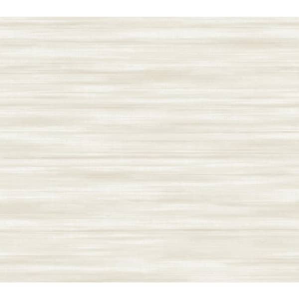 Brushed Linen White Wallpaper