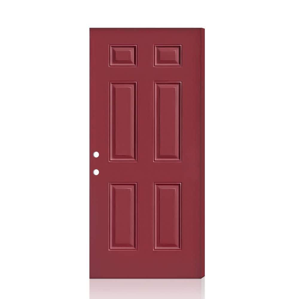 アナトミカ　クールベ　ブラッドレッド red-calhome-steel-doors-