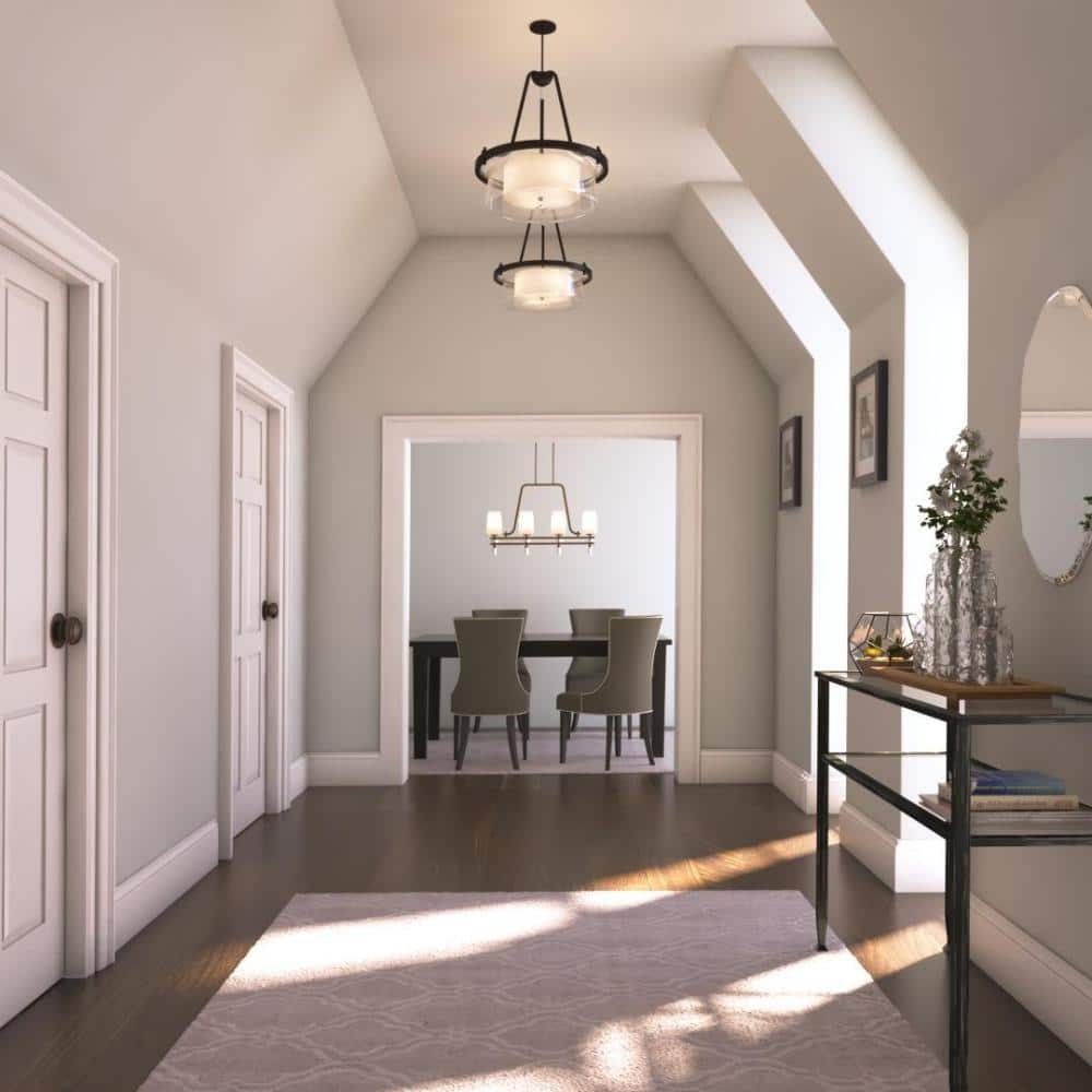 Indulge Collection 3-Light Antique Bronze Foyer Pendant price history on PriceWatchPro