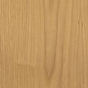 24 in. x 96 in. White Oak Real Wood Veneer with a Wood Back
