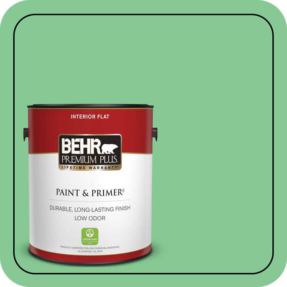 1 gal. #P400-4 Good Luck Flat Low Odor Interior Paint & Primer price history on PriceWatchPro