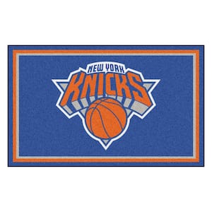 NBA - New York Knicks Blue 4 ft. x 6 ft. Area Rug