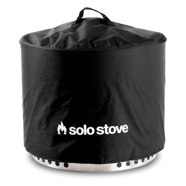 ITOPFOX Bonfire Shelter Weather Resistant Round Cover for Solo Stove Fire Pit PVC-Coated Polyester with Aluminum Reinforcement