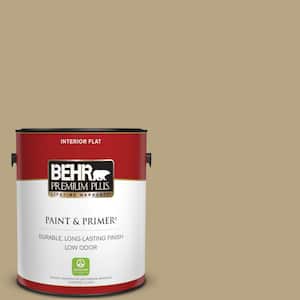 1 gal. Home Decorators Collection #HDC-CT-07 Country Cork Flat Low Odor Interior Paint & Primer
