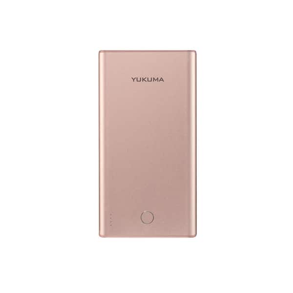 Yukuma 10,000 mAh Power Bank Portable Charger Patented Technology Full Charge in 30 min, Rose