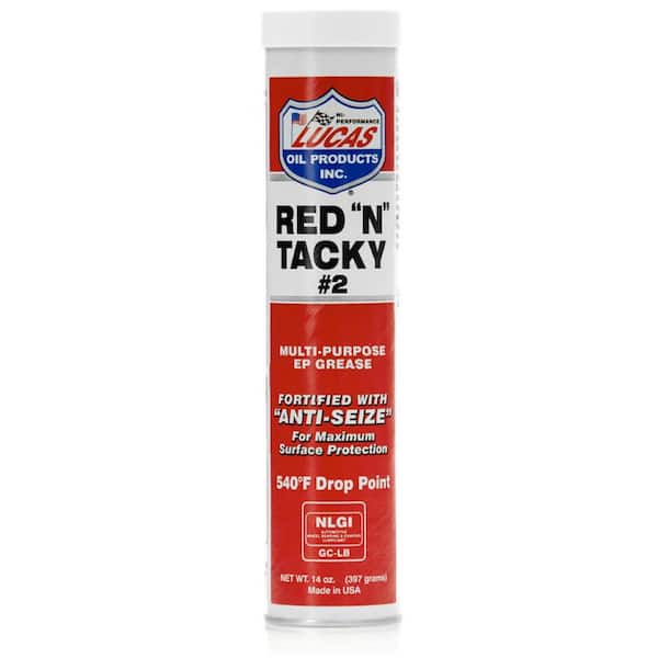 Lucas Oil 14 oz. Red 'N' Tacky Grease