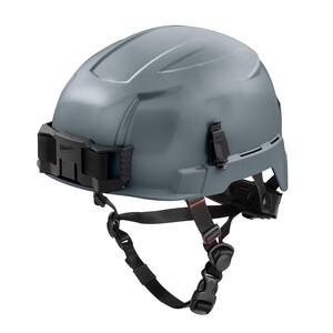 BOLT Gray Type 2 Class E Non-Vented Safety Helmet