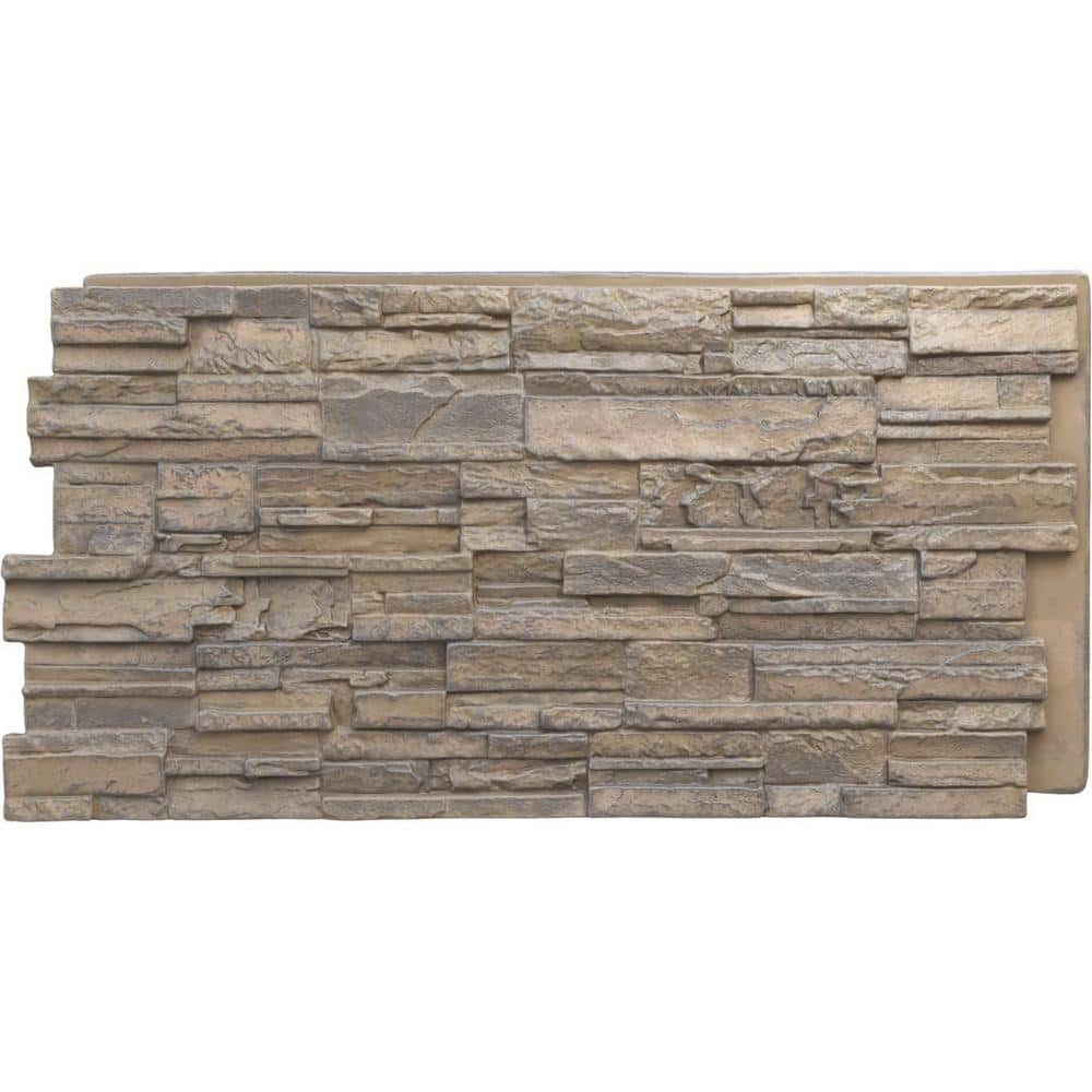 Ekena Millwork Cascade 48 5 8 In. X 1 1 4 In. Rockwall Stacked Stone 