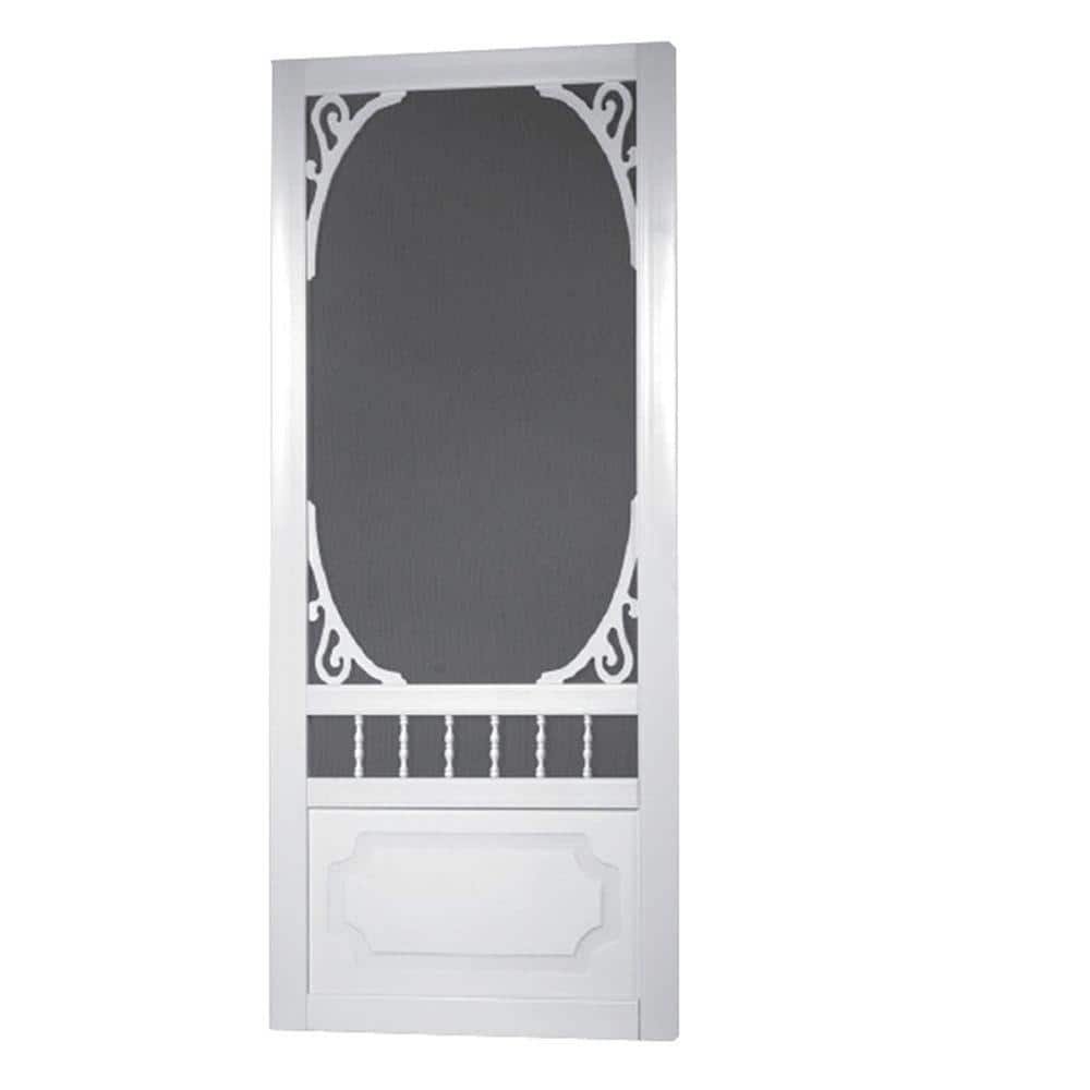 32 in. x 80 in. Belle Harbour Vinyl Screen Door -  Screen Tight, BH32