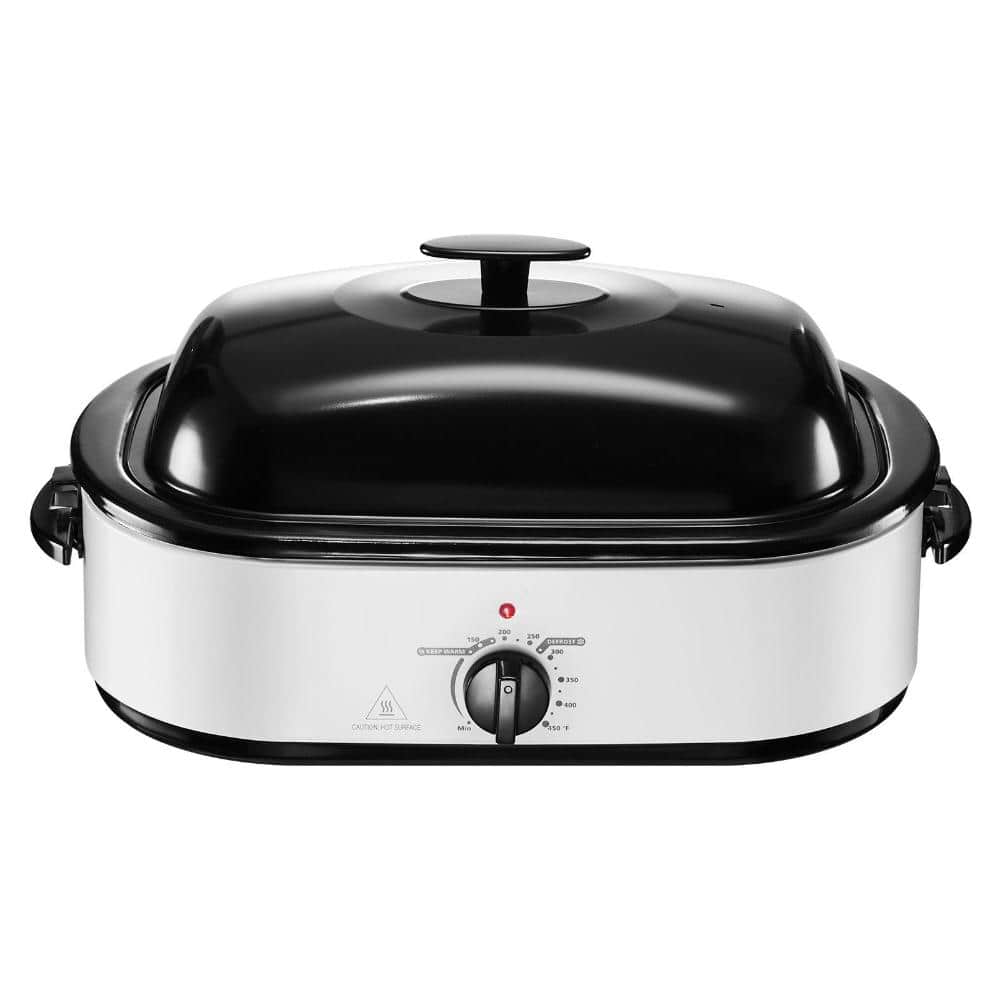 18 Qt Electric Roaster Oven, 150-450°F, Self-Basting Lid, Defrost/Warm, Removable Pan & Rack price history on PriceWatchPro