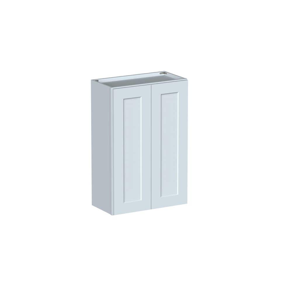 24 in. W x 12 in. D x 36 in. H Plywood Ready to Assemble Wall Kitchen Cabinet in Dove Gray with Full Door price history on PriceWatchPro