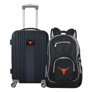 NCAA Texas Longhorns 2-Piece Set Luggage and Backpack