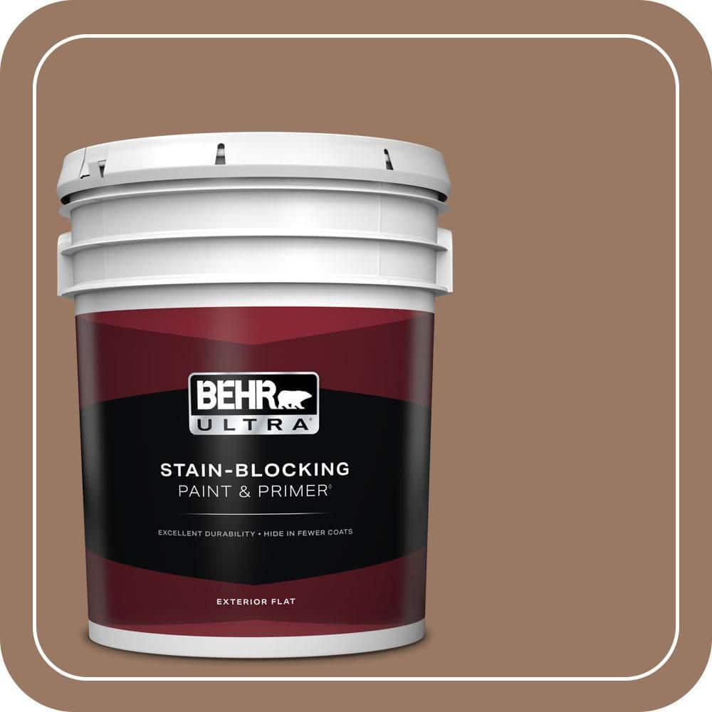 5 gal. #250F-5 Fudge Bar Flat Exterior Paint & Primer price history on PriceWatchPro