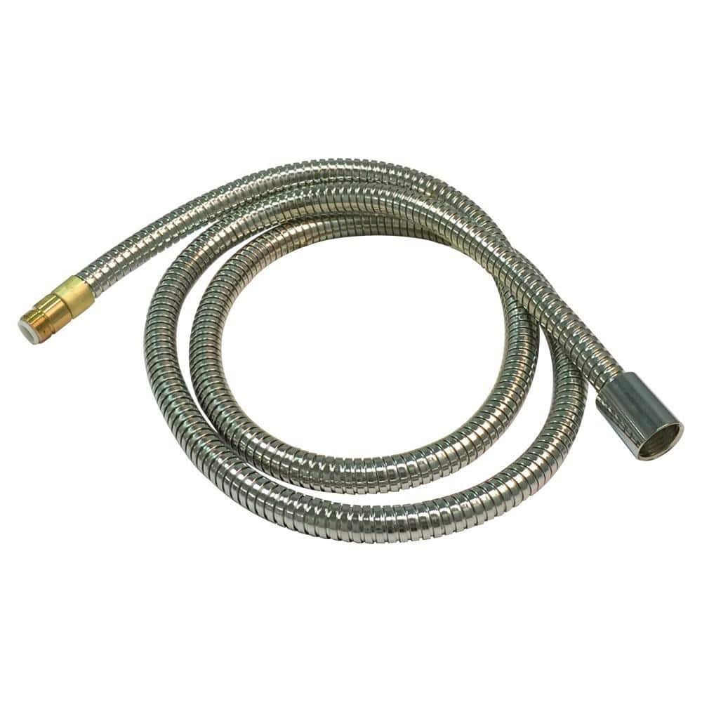 Rohl 60" Chrome Hose with O-rings for Faucets