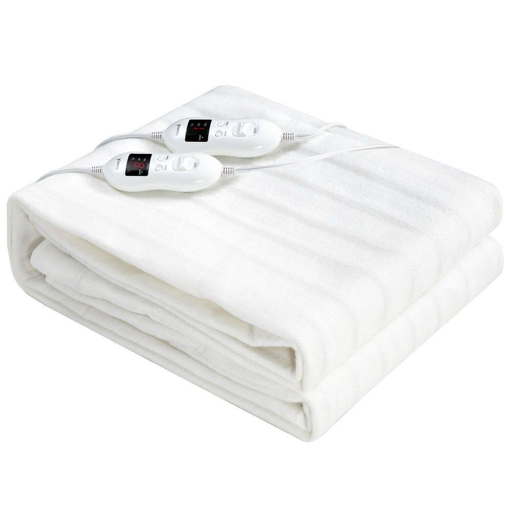 thumbnail image 2 of HANIL Electric Heating Mattress Pad – Washable Bed Warmer With AC 220V & US Adapter 2 of 6