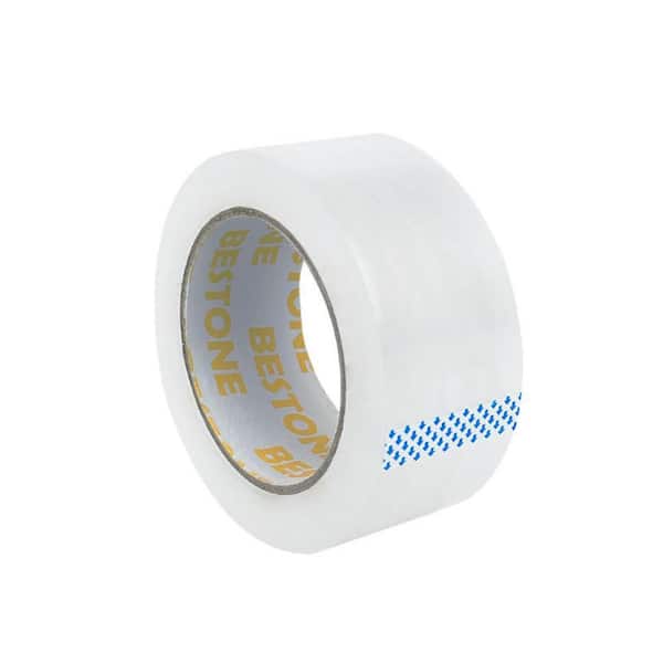 2 in. Wide x 110 ft. Strong Clear Sealing Tape for Carton Box Packing Shipping 2.0 Mil Thick (1 Roll)
