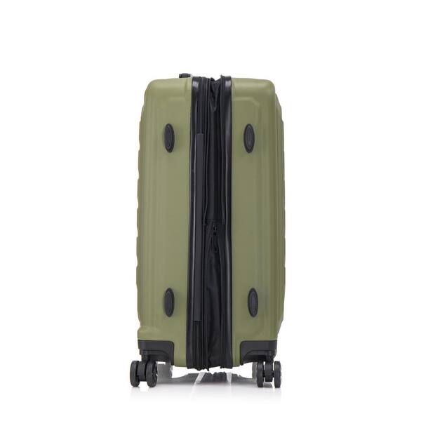 US ARMY FOX PRO 24 in. Expandable Medium Suitcase with TSA Lock