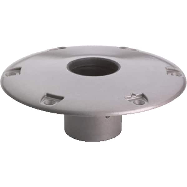Socket Base Aluminum, 9 in. Round