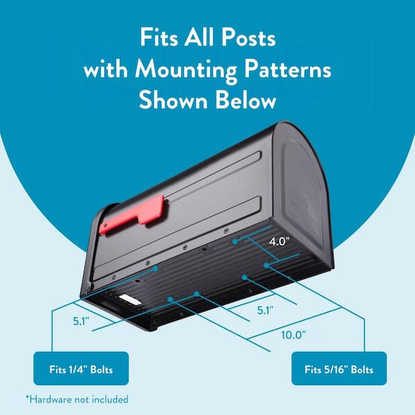 Architectural Mailboxes Barrington Pm Mailbox Bk 7900 1B R 10 - View #6