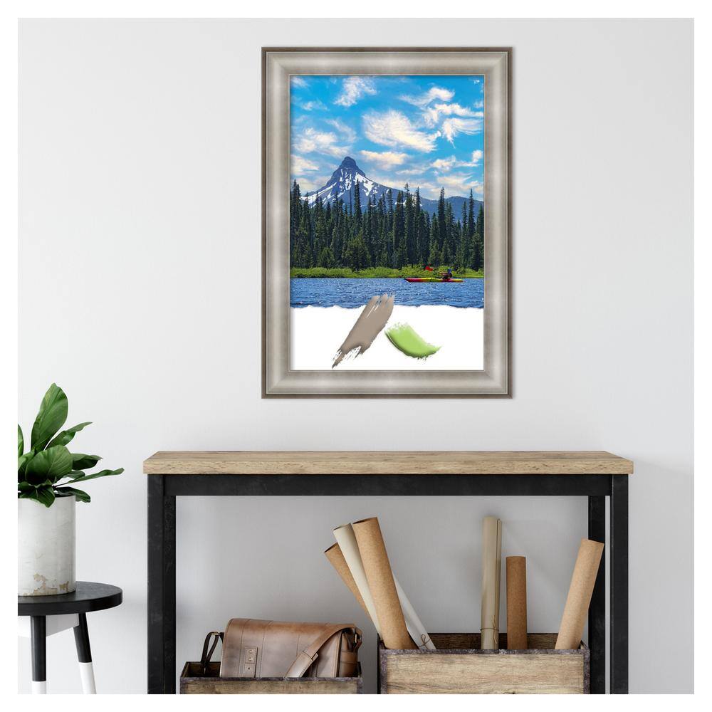 Imperial Silver Polystyrene Wall Picture Frame 20x30