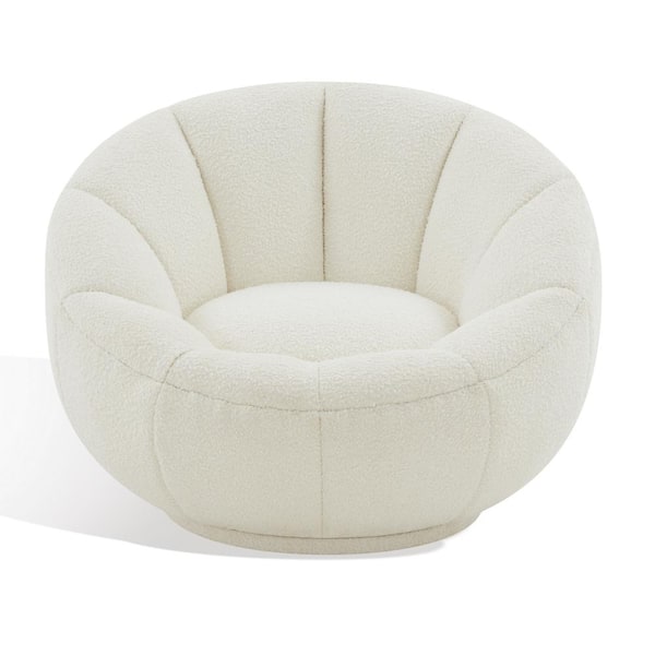 SAFAVIEH Evarose Ivory Accent Chair