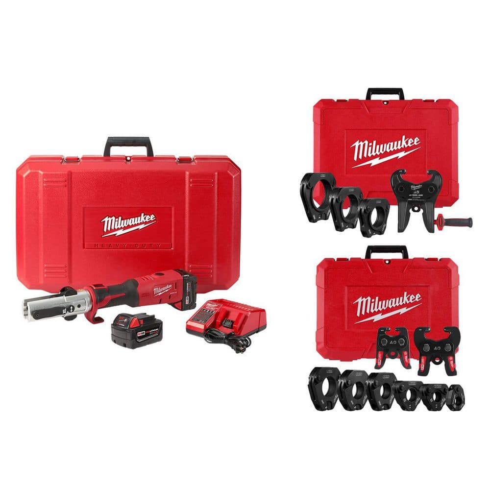 M18 18-Volt Lithium-Ion Cordless FORCE LOGIC Long Throw Press Tool Kit w/ 1/2 in. - 4 in. IPS-P Pivoting Press Ring Kit price history on PriceWatchPro