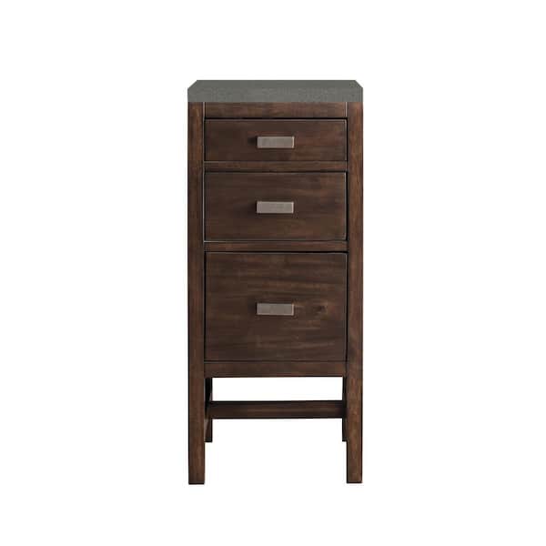James Martin Vanities Addison 15-in x 34.4-in x 15-in Glossy White Soft Close Bathroom Wall Cabinet