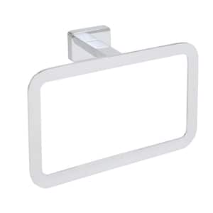 Chicago Bathroom Towel Ring in Chrome