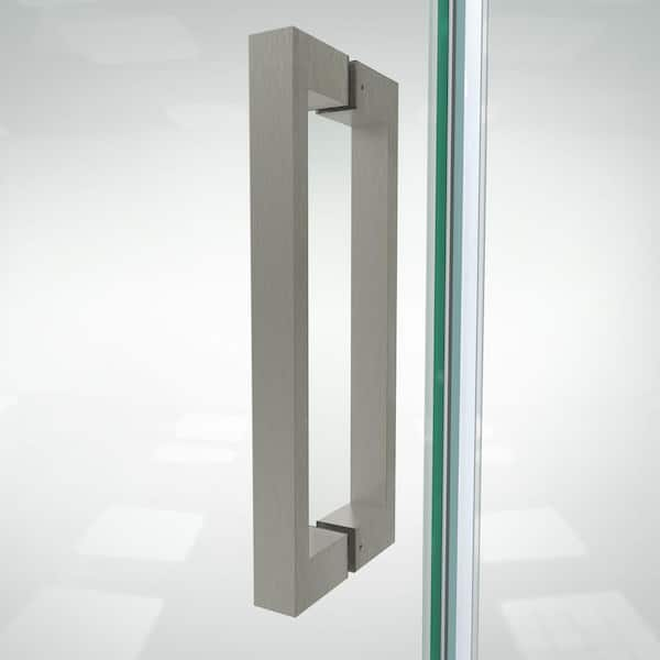 Fgi CVDP6069-CL-BN Shower Door, Brush Nickel, Pivot, 69 in