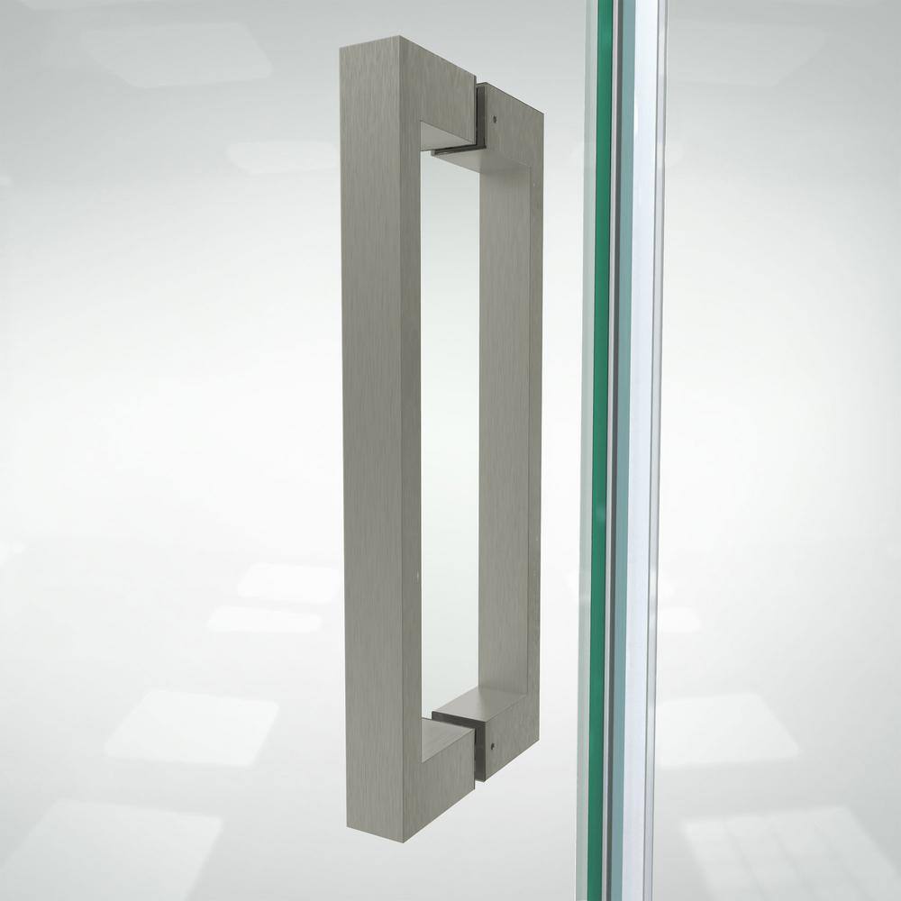 Elegance Plus 58" Frameless Clear Glass Pivot Shower Door