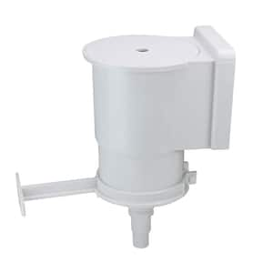 13.75 in. White Wide-Mouth Thru-Wall Swimming Pool Skimmer