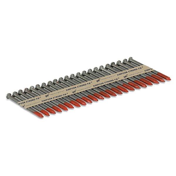 Strong-Drive 1-1/2 in. x 0.131 in. 33-degree SCN Smooth-Shank HDG Collated Connector Nail (500-Qty)