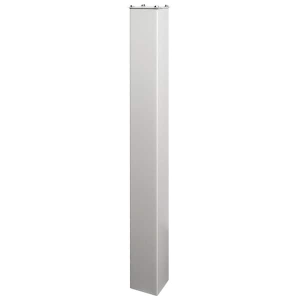 Mail Boss 27 in. Galvanized Steel Surface Mount Mailbox Post