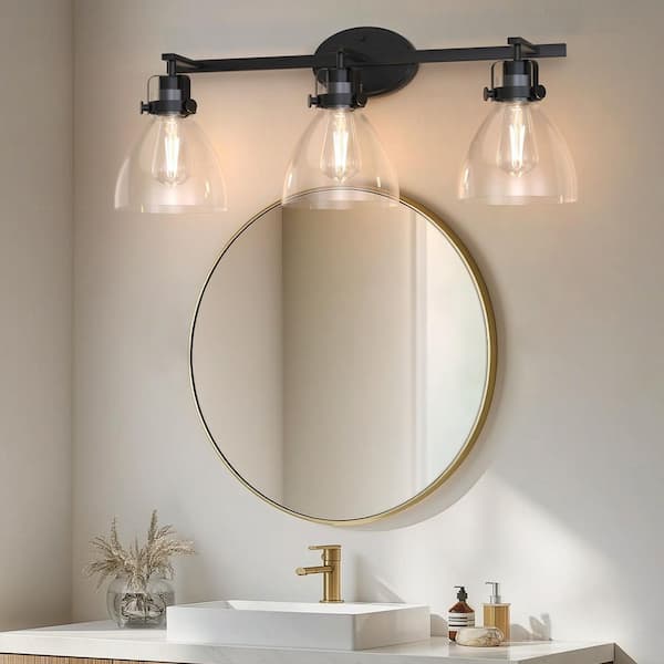 29 in. 3-Light Vanity Light Modern Bathroom Fixture with Elegant Design