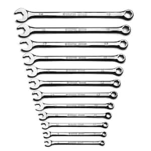 WaveDrive Pro Metric Combination Wrench Set for Regular and Rounded Bolts (12-Piece)