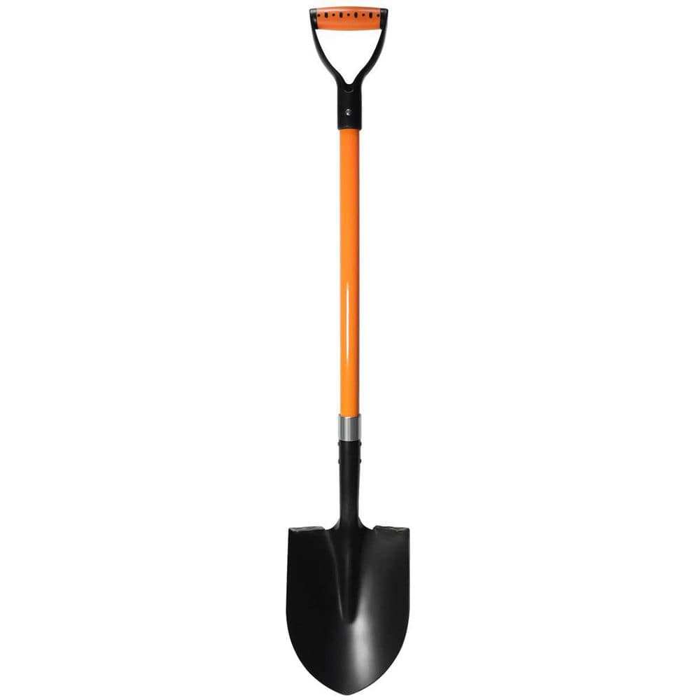 45 in. Fiberglass Handle Heavy-Duty Shovel