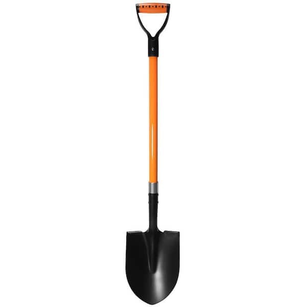 Dyiom 45 in. Fiberglass Handle Heavy-Duty Shovel