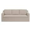 StyleWell Daphne 91.7 in. Skirted Upholstered Queen Size Sofa Bed in Oatmeal 113A062OAT