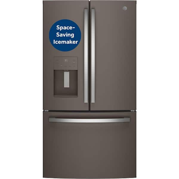 GE 25.6 cu. ft. French-Door Refrigerator in Slate, Fingerprint Resistant and ENERGY STAR