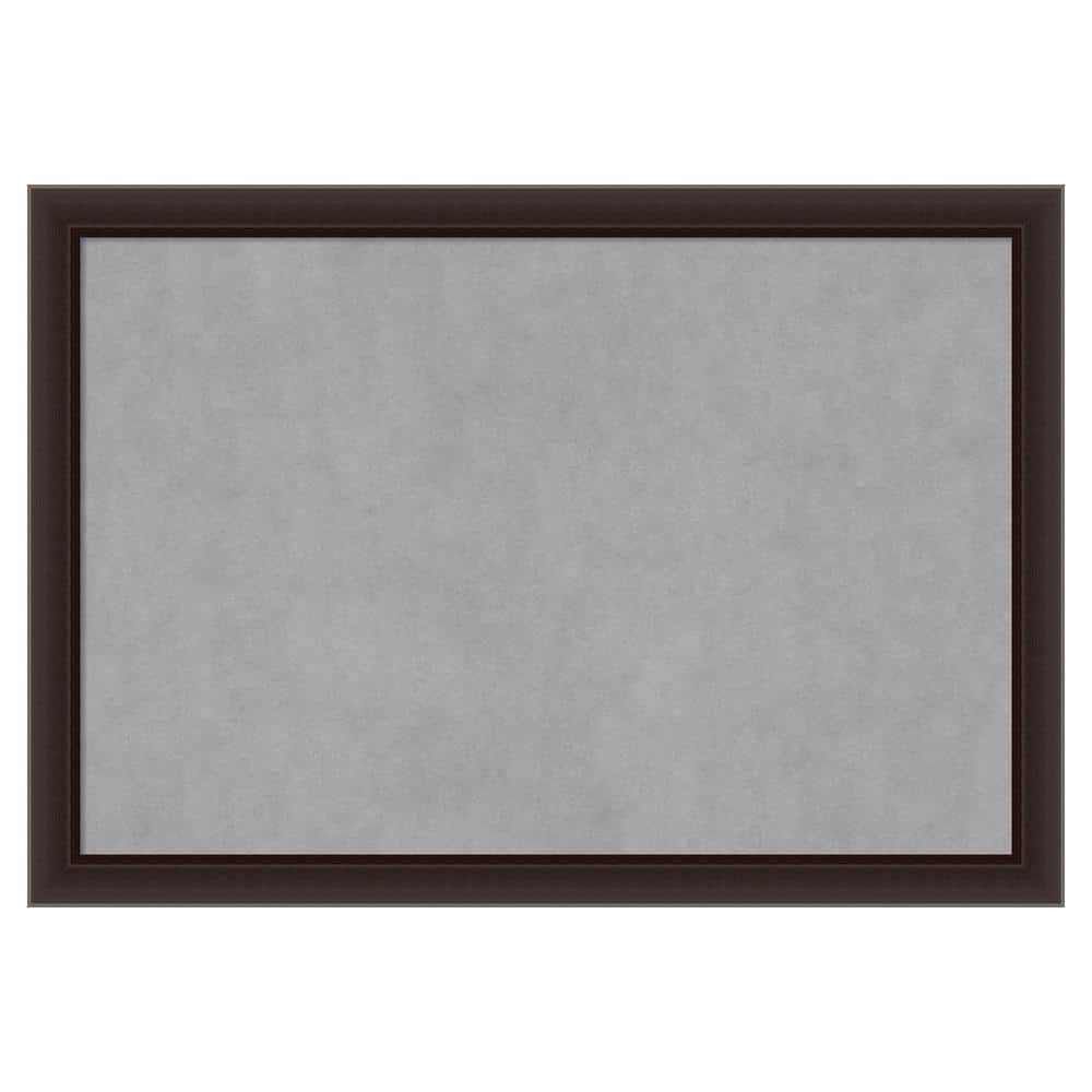 Amanti Art Romano Espresso Narrow 40 in. x 28 in Board, Memo