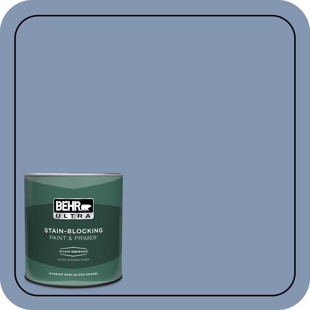 1 qt. #S530-4 Jet Set Extra Durable Semi-Gloss Enamel Interior Paint & Primer price history on PriceWatchPro