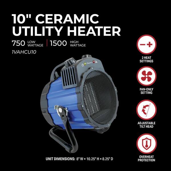 Ceramic Portable Heater 750/1500W 
